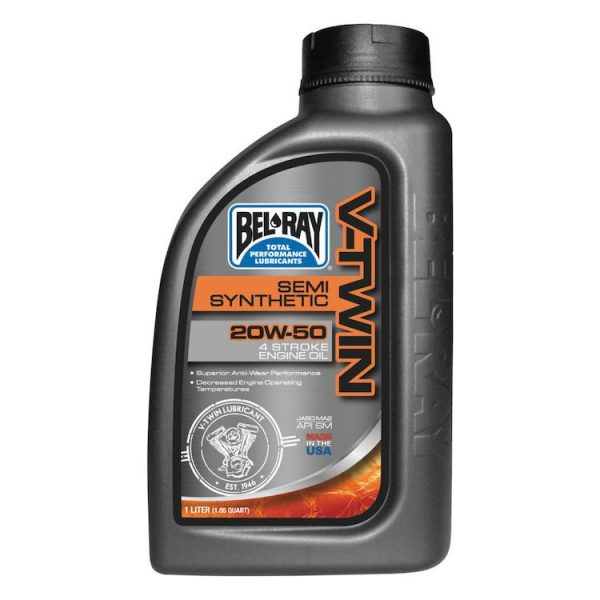 BEL-RAY V-TWIN SEMI-SYNTHETIC OIL