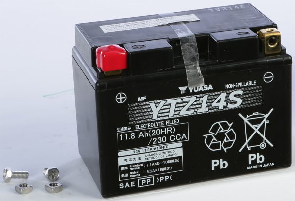 YUASA YTZ14S BATTERY SEALED