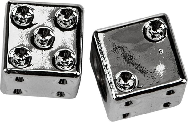 chrome dice valve caps