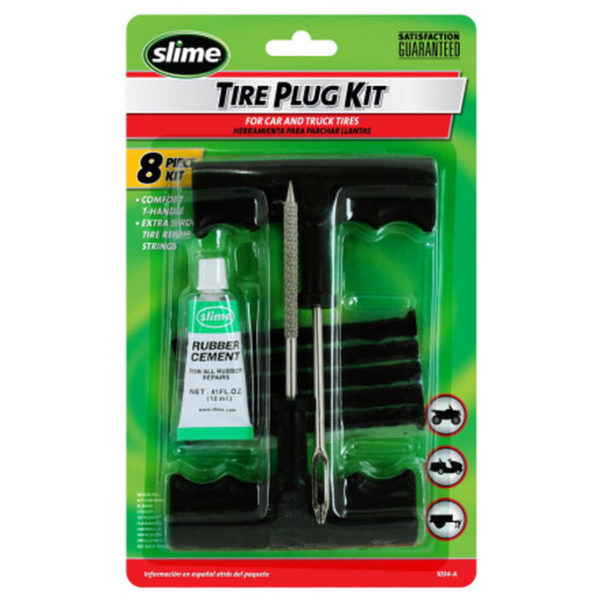 SLIME TIRE PLUG KIT, tire repair kits