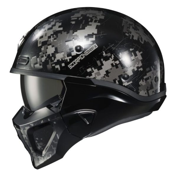 Scorpion EXO Digicamo Covert X Helmet