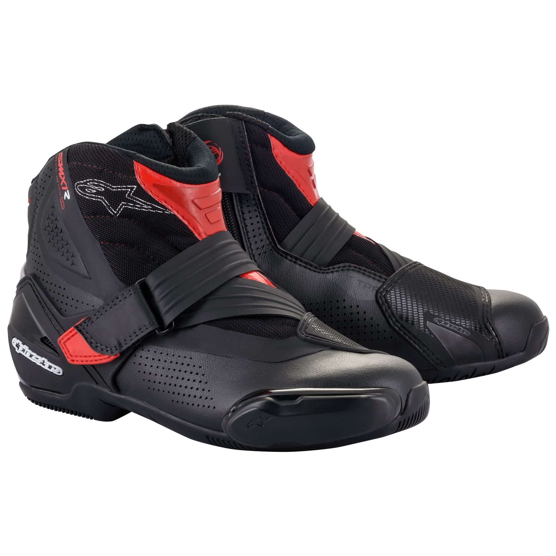 Alpinestars SMX1-R V2 Vented Boots red blk Alpinestars SMX1-R V2 Vented Boots