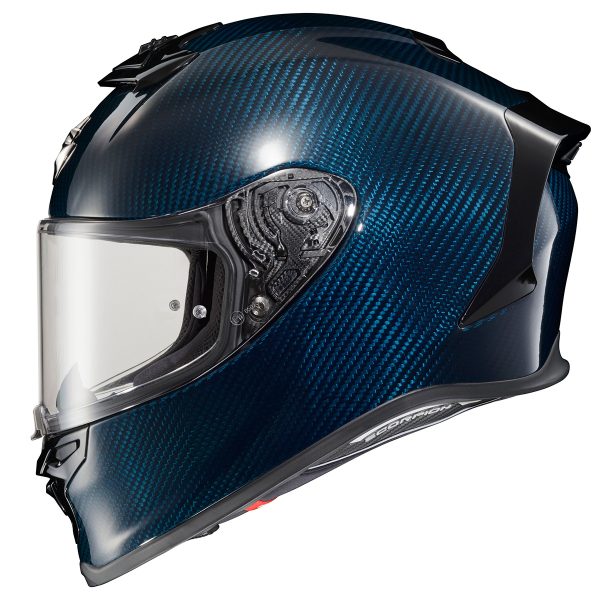 Scorpion EXO-R1 Air Blue Carbon Fiber Helmet