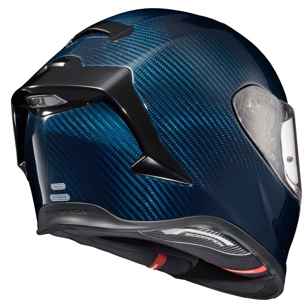 Scorpion EXO-R1 Air Blue Carbon Fiber Helmet