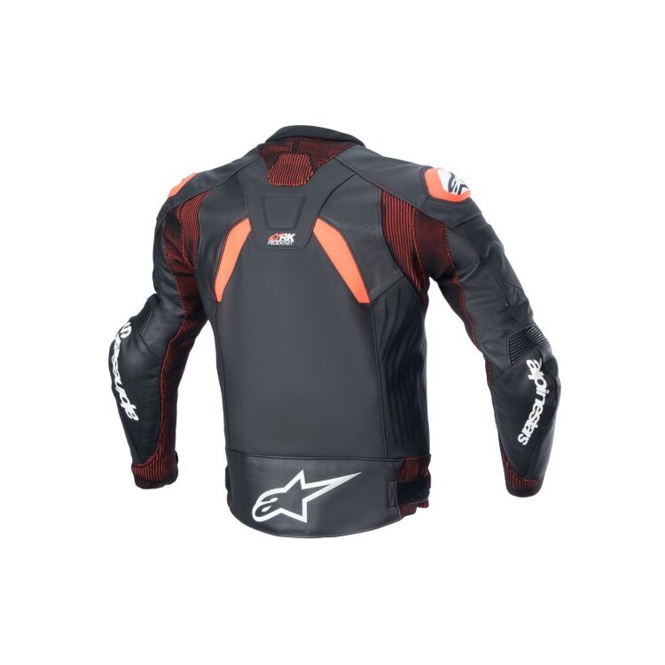 Alpinestars GP Plus R v4 Rideknit Leather Jacket red 2 Alpinestars GP Plus RV4 Rideknit Leather Jacket