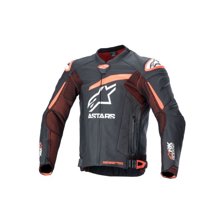 Alpinestars GP Plus R v4 Rideknit Leather Jacket red Alpinestars GP Plus RV4 Rideknit Leather Jacket