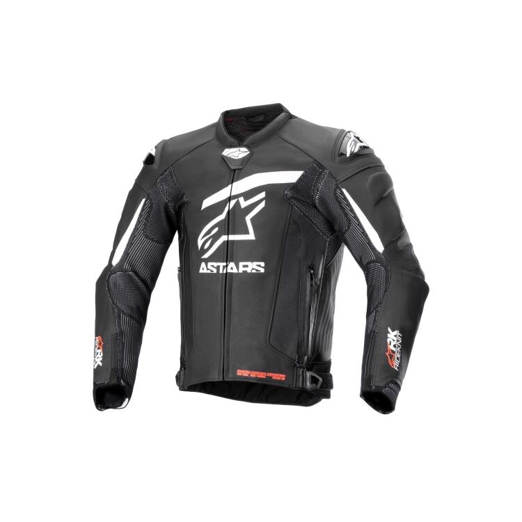 Alpinestars GP Plus R v4 Rideknit Leather Jacket wht Alpinestars GP Plus RV4 Rideknit Leather Jacket