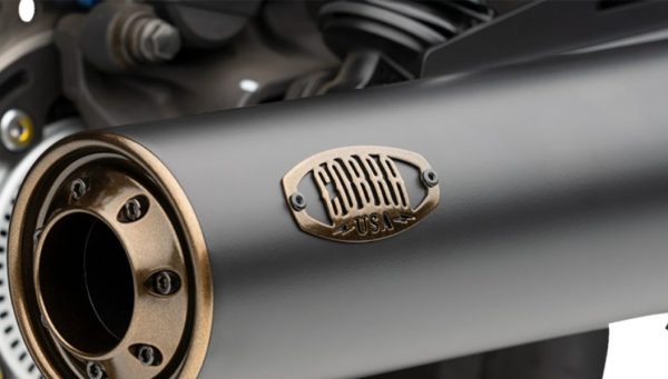 Cobra Bronze Tip Slip-On Honda Rebel 1100 Exhaust