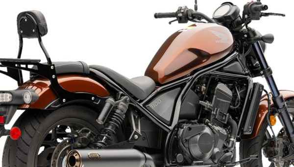 Cobra Bronze Tip Slip-On Honda Rebel 1100 Exhaust