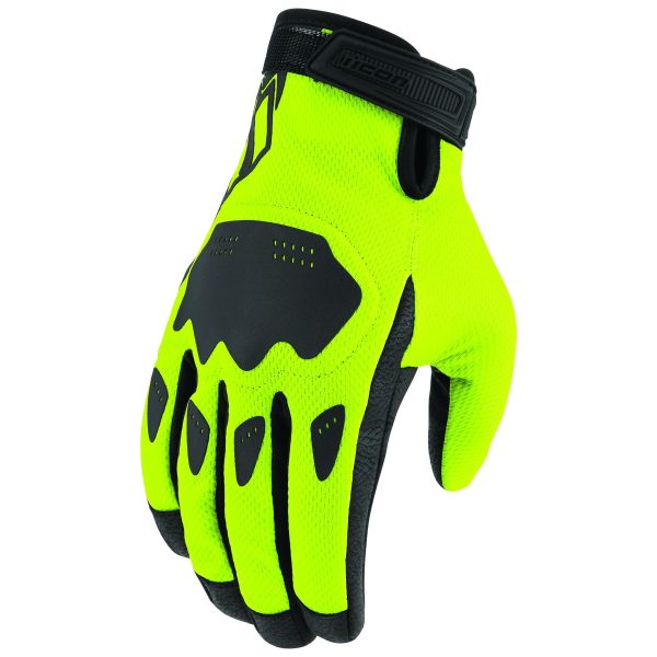 Icon Hi-Viz Hooligan Gloves