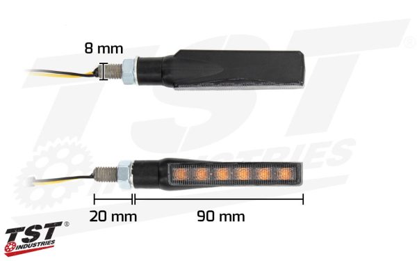 TST BL6 LED Universal Turn Signals