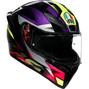 AGV K1S Fastlap Helmet purple AGV K1S Fastlap Helmet