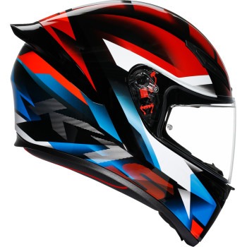 AGV K1S Fastlap Helmet red blue 2 AGV K1S Fastlap Helmet