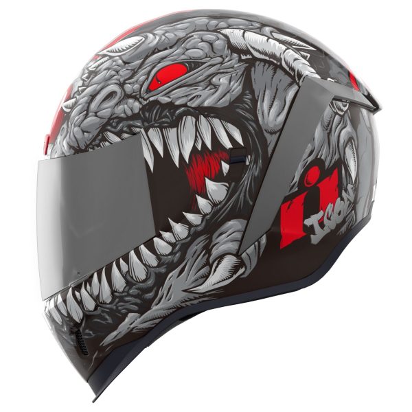 Icon Airform Kryola Kreep Silver Mips Helmet
