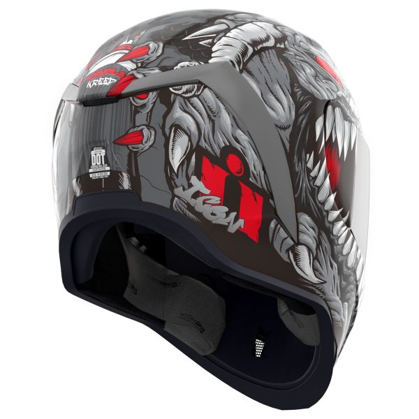 Icon Airform Kryola Kreep Silver Mips Helmet